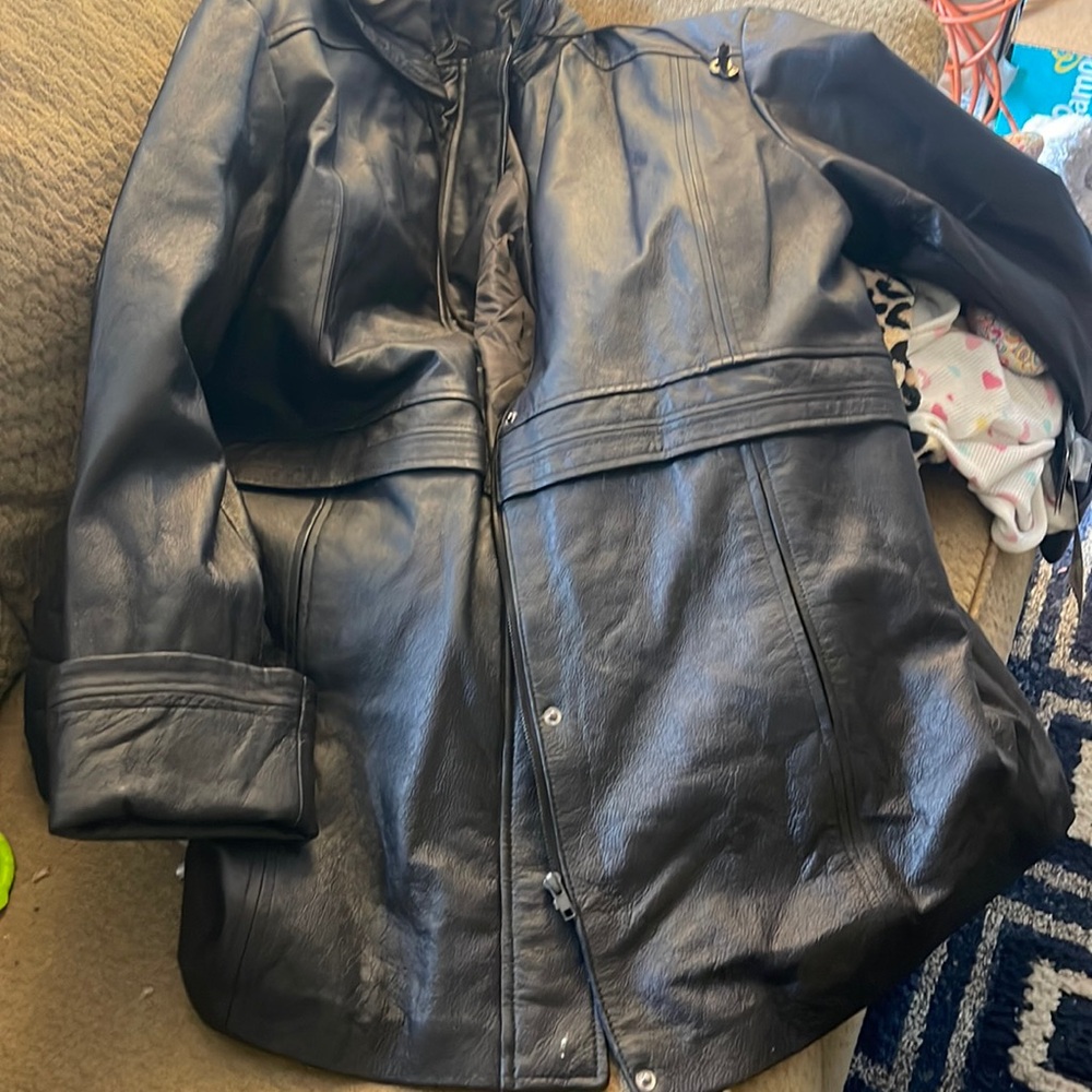 Excelled leather jacket